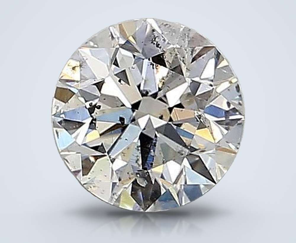 0.80 Carat Round Natural Diamond