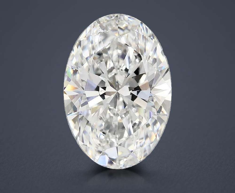 7.17 Carat Oval Lab Diamond
