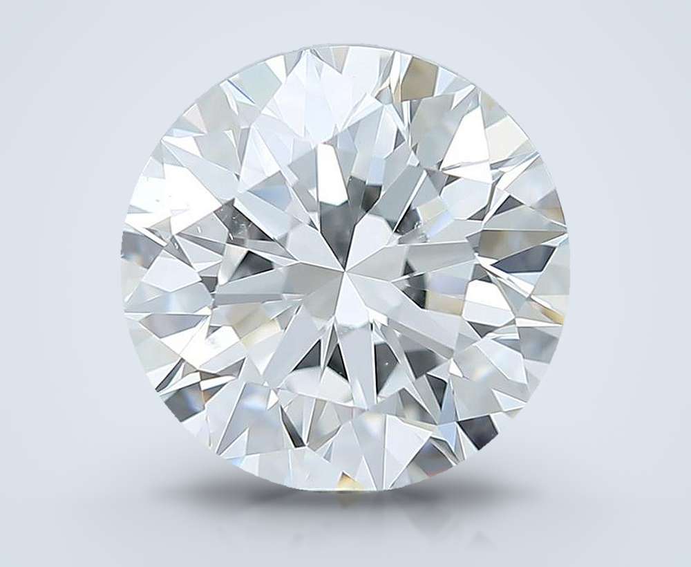 3.01 Carat Round Natural Diamond