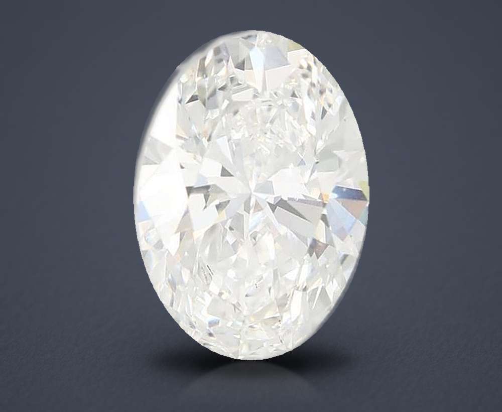 2.00 Carat Oval Lab Diamond