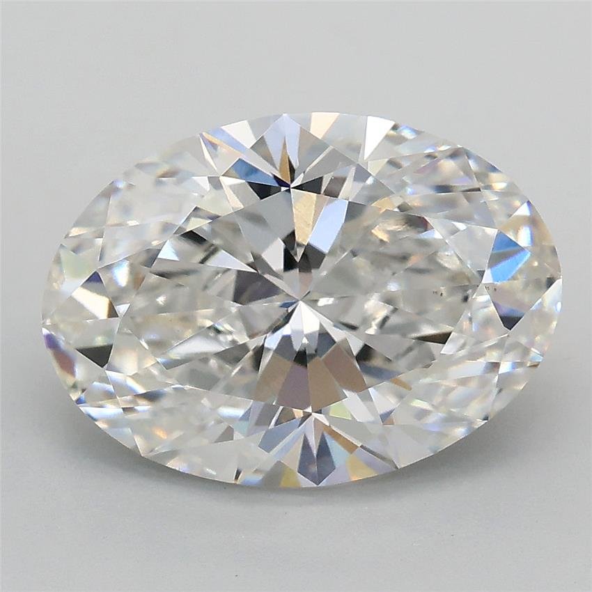 3.01ct E VS1 Rare Carat Ideal Cut Oval Lab Grown Diamond