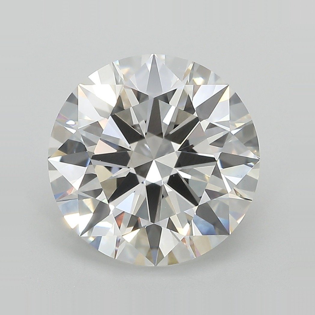 5.84ct E VVS2 Rare Carat Ideal Cut Round Lab Grown Diamond