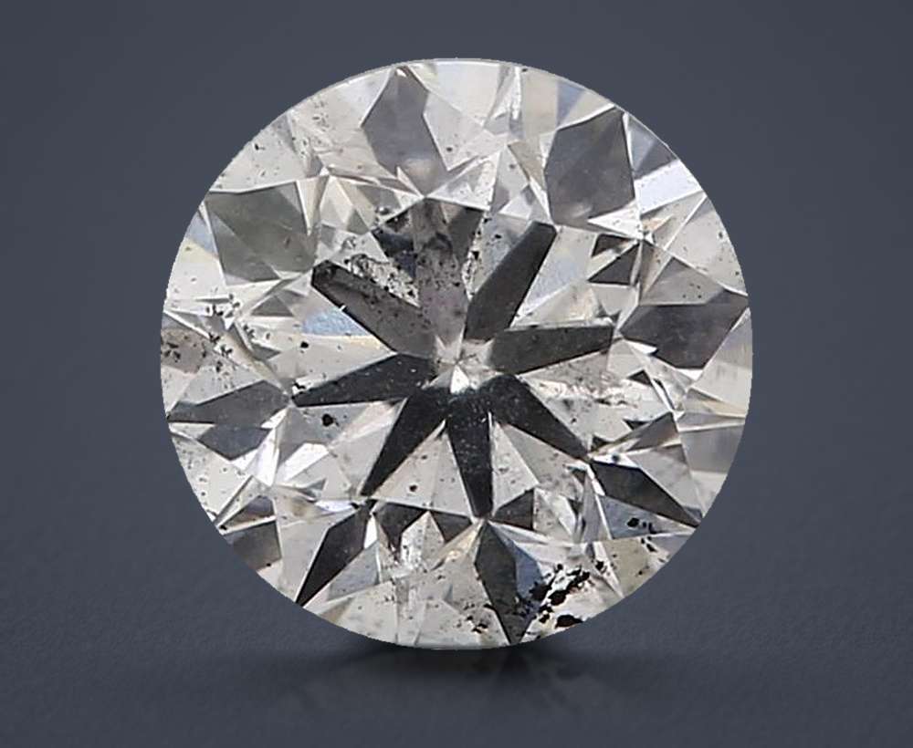 0.70 Carat Round Natural Diamond