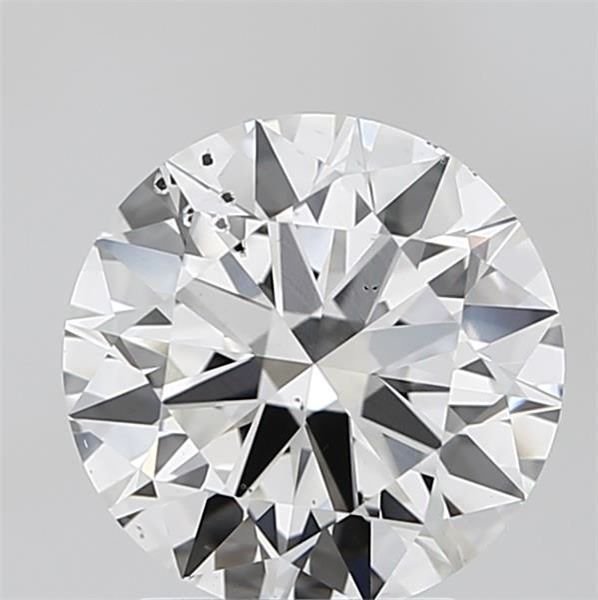 3.01ct G SI2 Excellent Cut Round Lab Grown Diamond