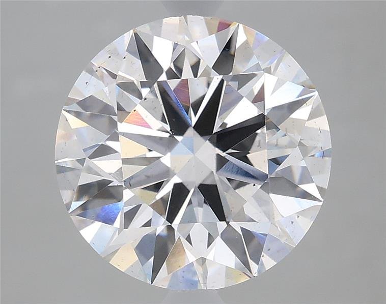 3.08ct E SI1 Rare Carat Ideal Cut Round Lab Grown Diamond