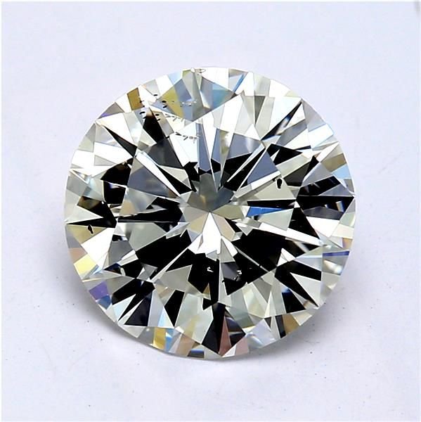 2.01ct F SI1 Very Good Cut Round Diamond