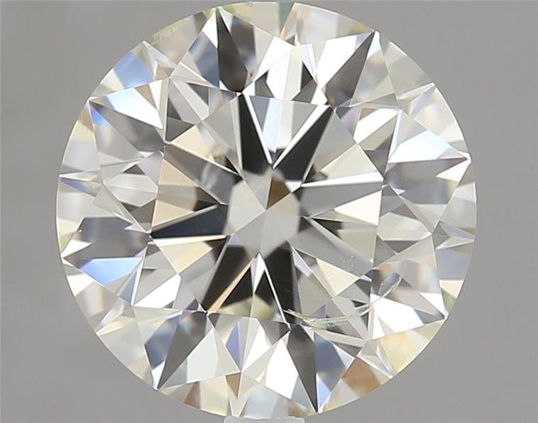 2.01ct K SI2 Rare Carat Ideal Cut Round Diamond