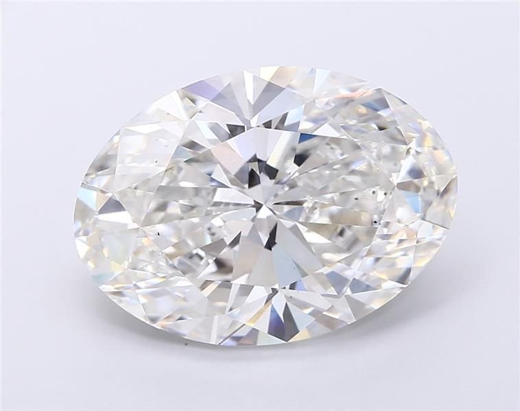 11.04ct F VS2 Rare Carat Ideal Cut Oval Lab Grown Diamond