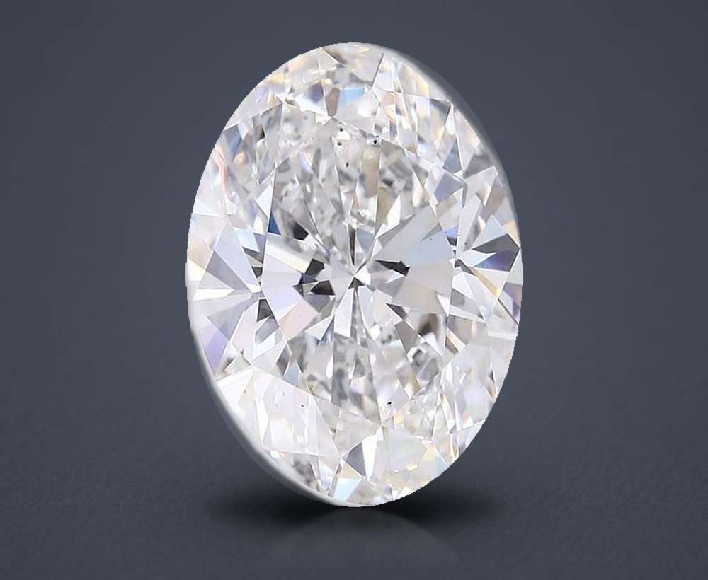 11.04 Carat Oval Lab Diamond