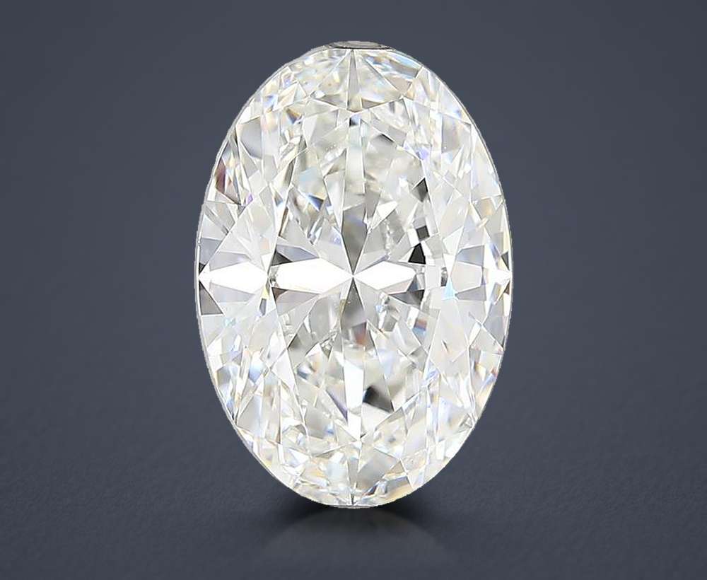 3.72 Carat Oval Natural Diamond