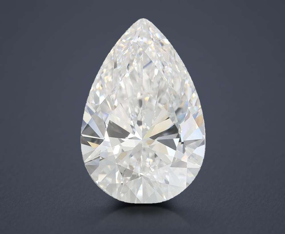2.70 Carat Pear Lab Diamond