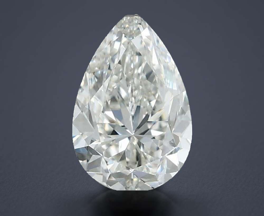 0.80 Carat Pear Natural Diamond