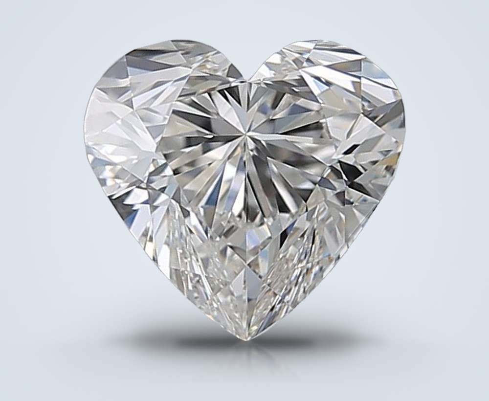 0.87 Carat Heart Natural Diamond