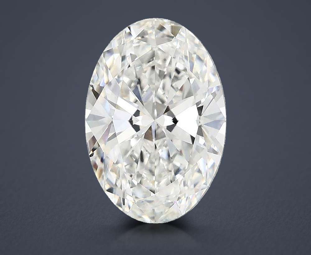 2.83 Carat Oval Lab Diamond