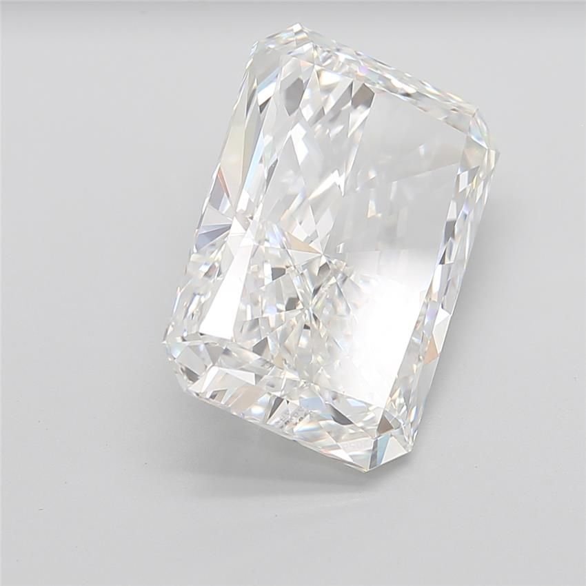 17.25ct F VVS2 Rare Carat Ideal Cut Radiant Lab Grown Diamond