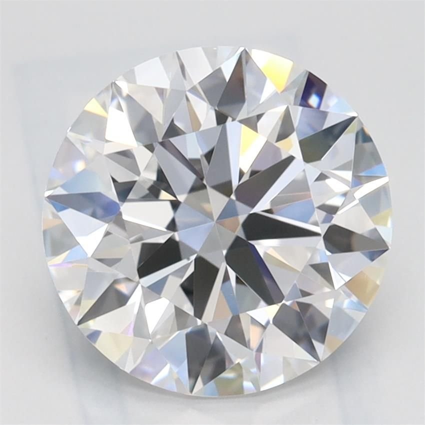 2.45ct D VVS1 Rare Carat Ideal Cut Round Lab Grown Diamond