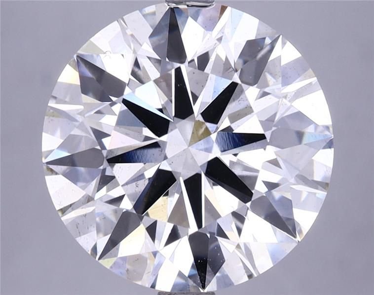 5.94ct G SI1 Rare Carat Ideal Cut Round Lab Grown Diamond