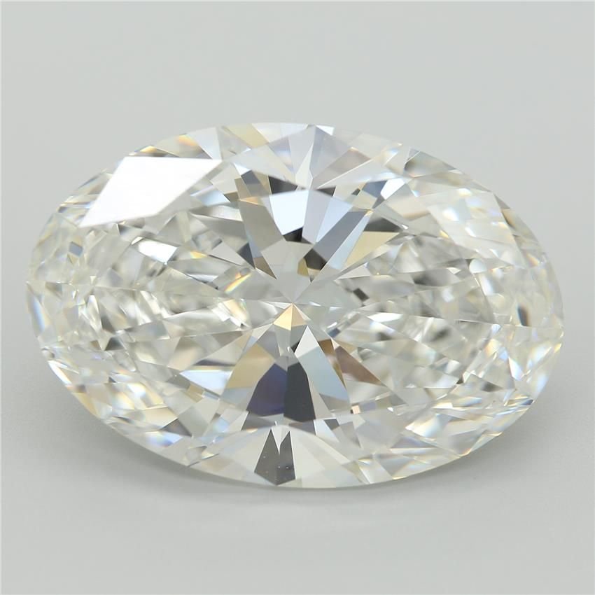 13.67ct F VVS2 Very Good Cut Oval Lab Grown Diamond