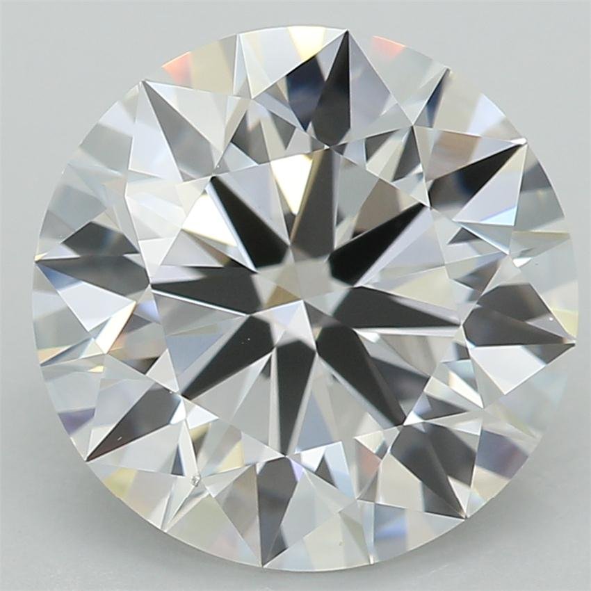 3.00ct E VS1 Rare Carat Ideal Cut Round Lab Grown Diamond