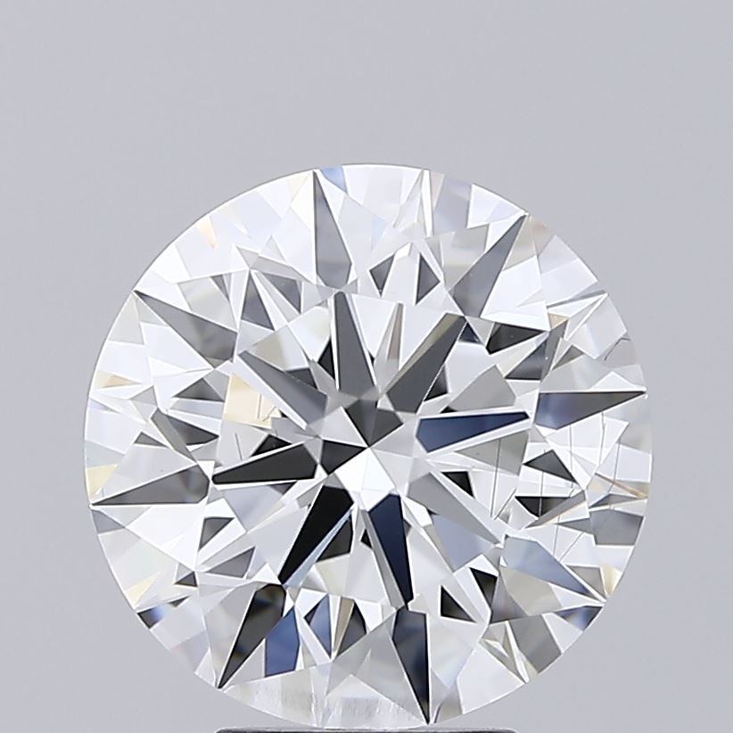 4.21ct E SI1 Rare Carat Ideal Cut Round Lab Grown Diamond