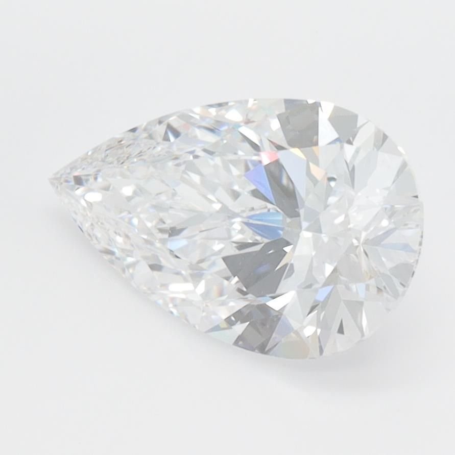 1.52ct D VVS2 Rare Carat Ideal Cut Pear Lab Grown Diamond