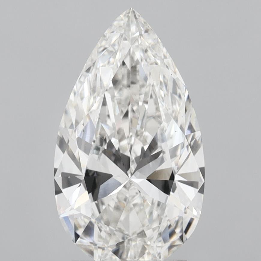 2.70 Carat Pear Lab Diamond
