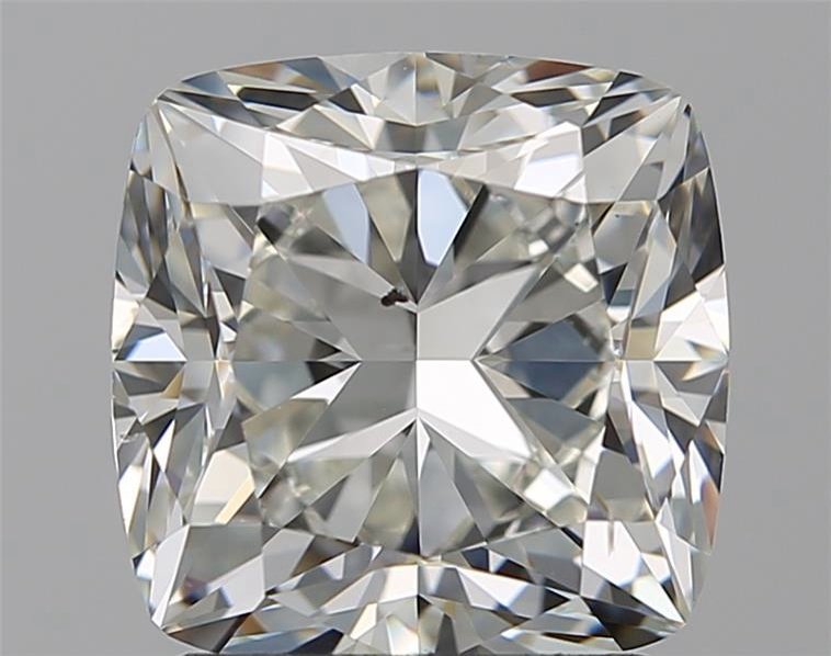 2.52ct I SI1 Rare Carat Ideal Cut Cushion Diamond