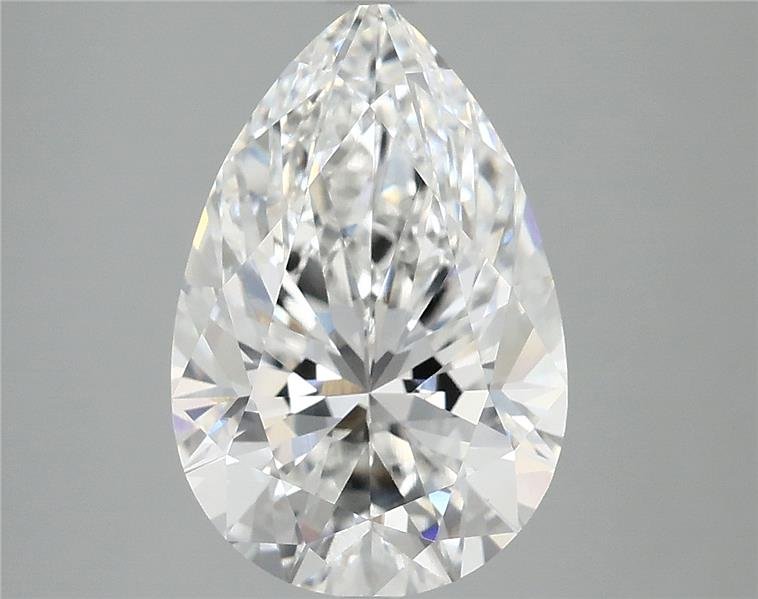 4.00 Carat Pear Lab Diamond