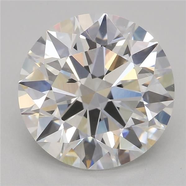 3.05ct F VVS2 Rare Carat Ideal Cut Round Lab Grown Diamond