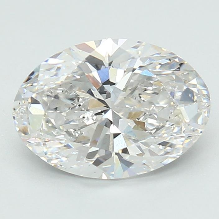 1.90ct F VS2 Rare Carat Ideal Cut Oval Lab Grown Diamond