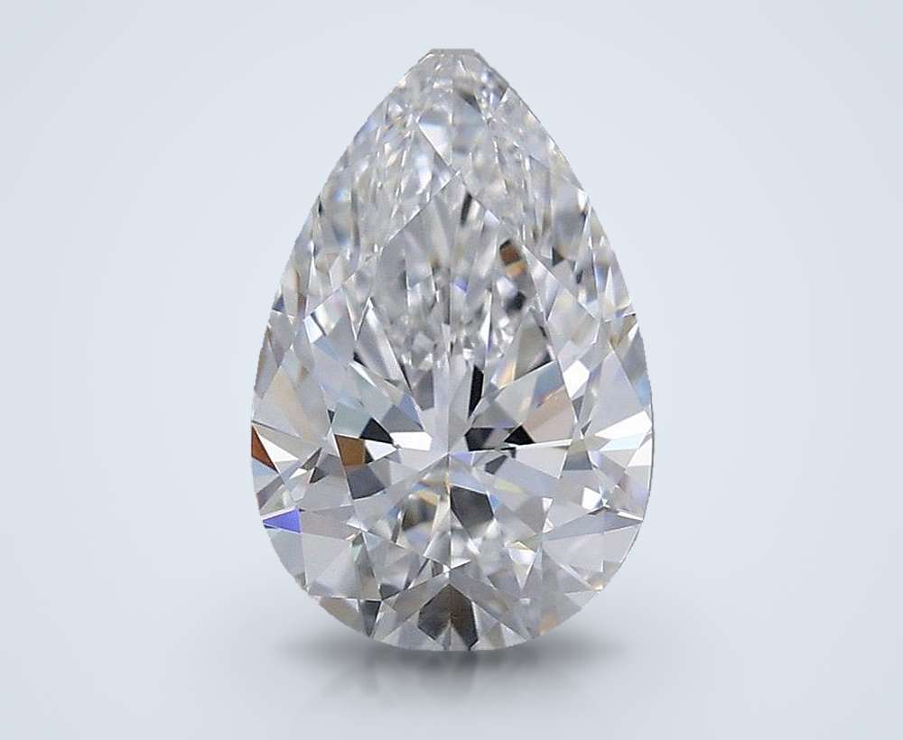 1.44 Carat Pear Lab Diamond