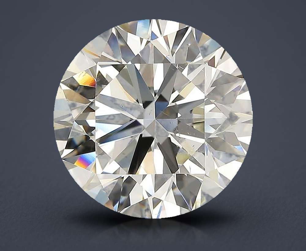 6.03 Carat Round Natural Diamond