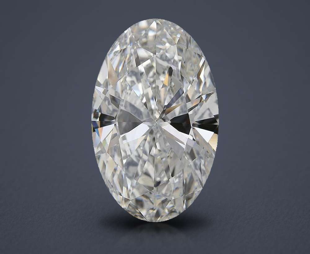 10.36 Carat Oval Lab Diamond
