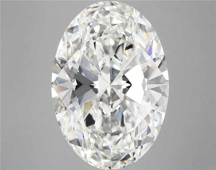 10.56ct F VS1 Rare Carat Ideal Cut Oval Lab Grown Diamond