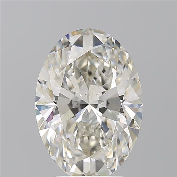 3.64ct H VS2 Rare Carat Ideal Cut Oval Lab Grown Diamond