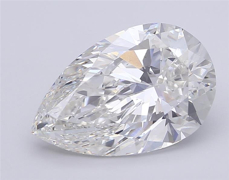 10.52ct G VS2 Rare Carat Ideal Cut Pear Lab Grown Diamond