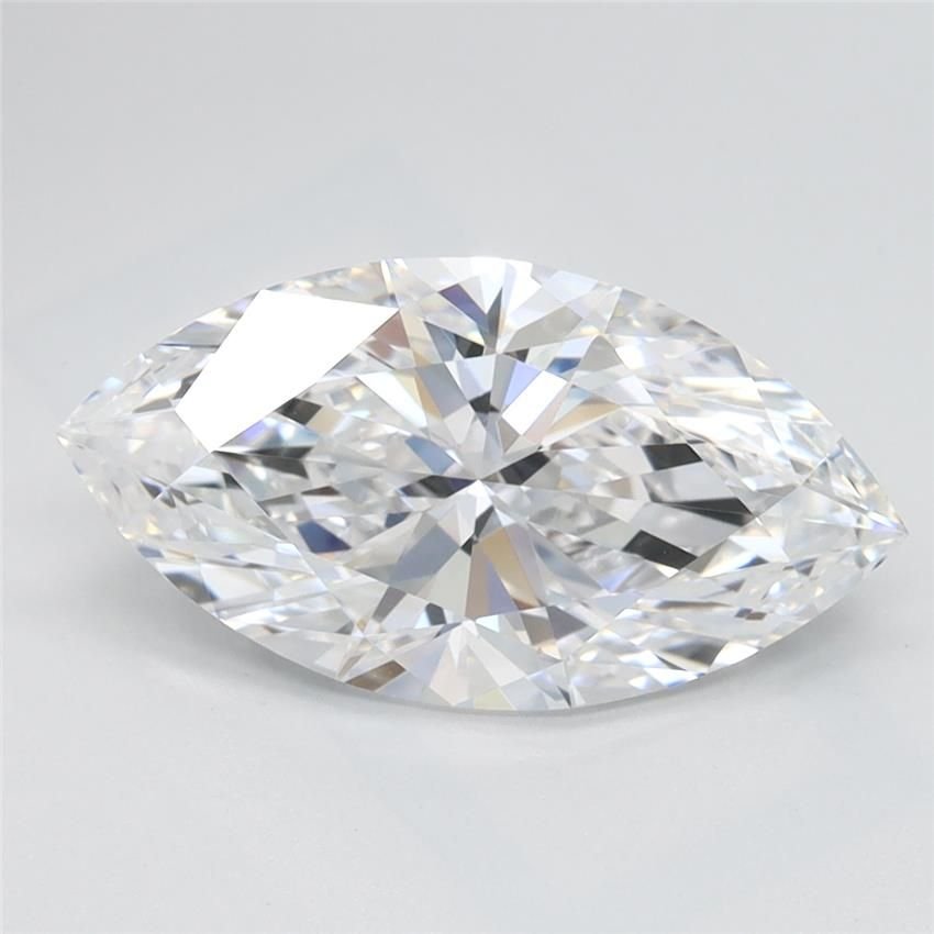 2.17ct D VVS1 Rare Carat Ideal Cut Marquise Lab Grown Diamond