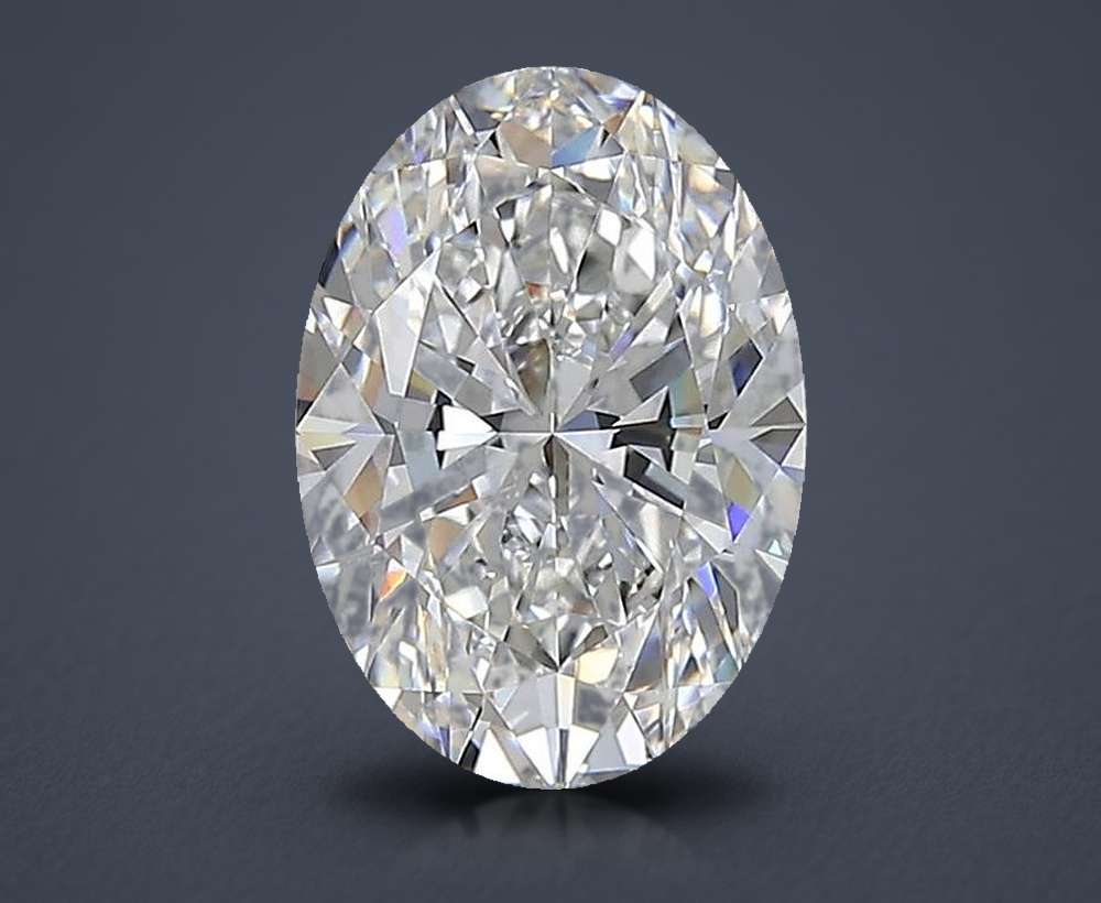 8.77 Carat Oval Lab Diamond