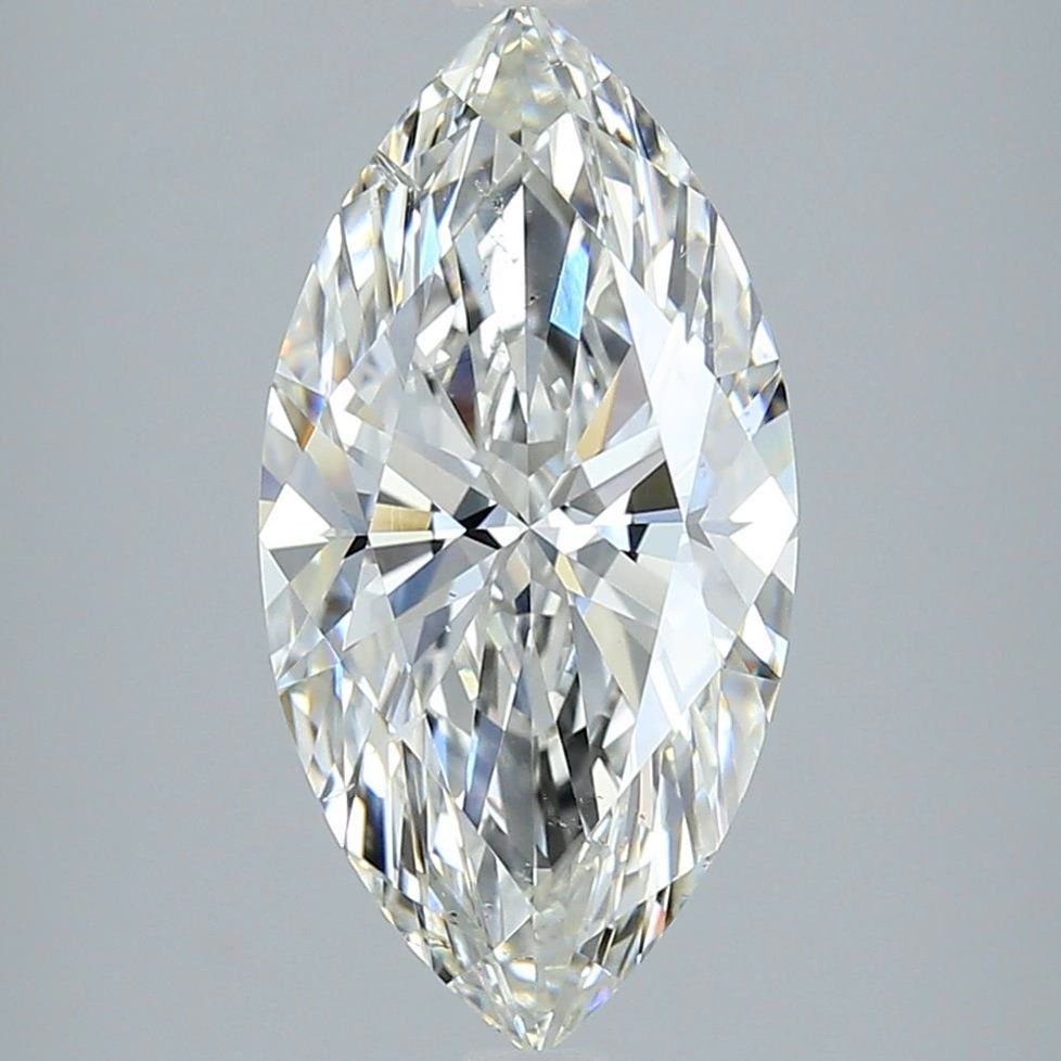 4.20ct I SI2 Rare Carat Ideal Cut Marquise Diamond