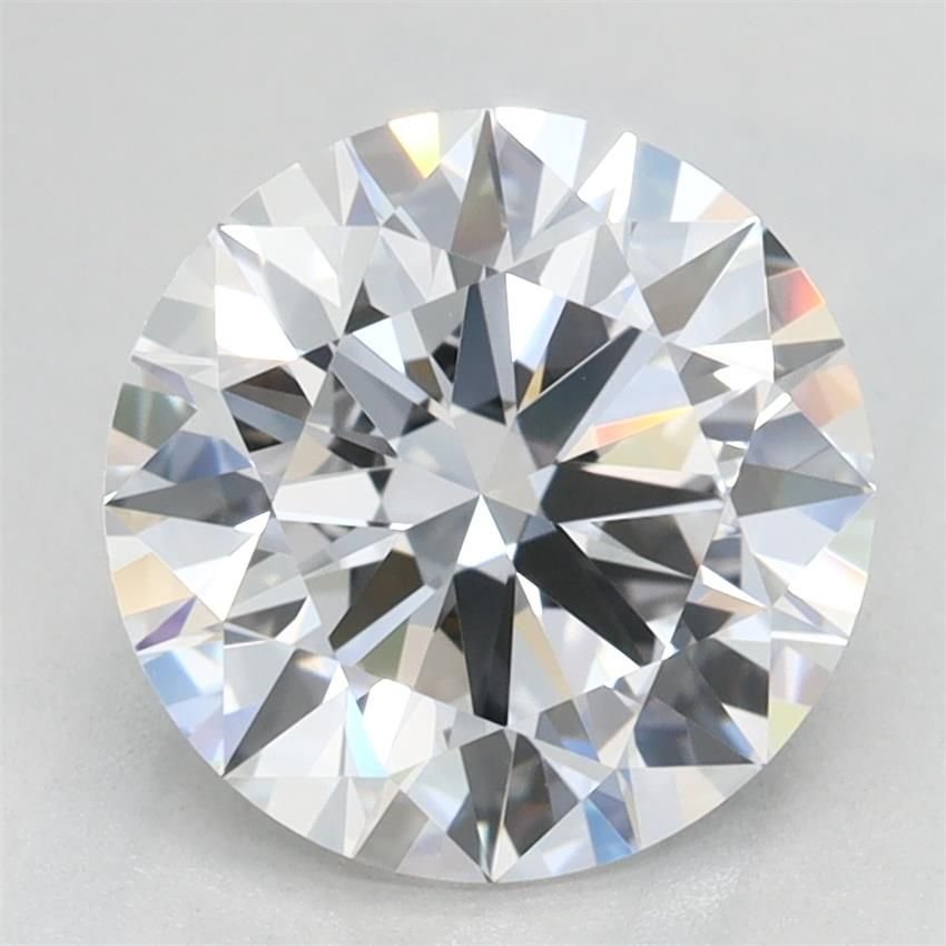 2.19ct D VVS1 Rare Carat Ideal Cut Round Lab Grown Diamond
