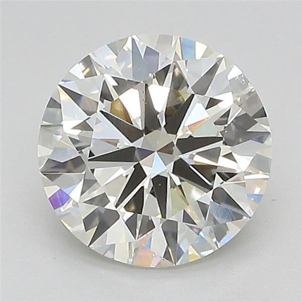 2.02ct J VS2 Excellent Cut Round Lab Grown Diamond