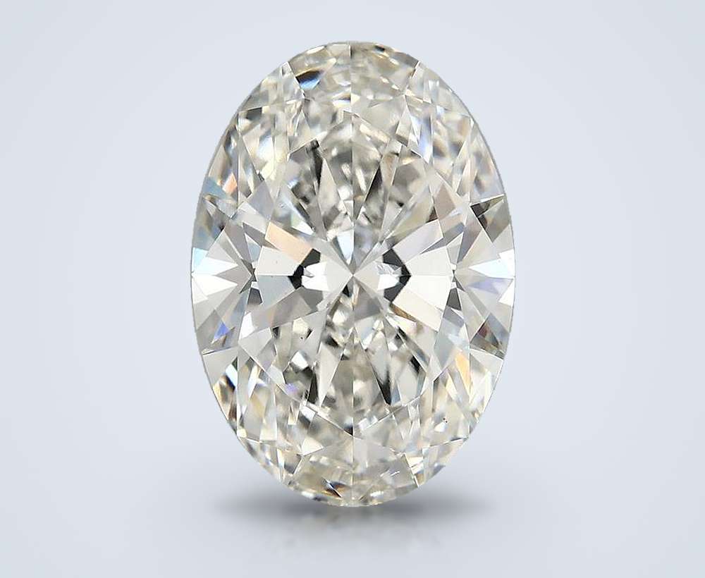 4.87 Carat Oval Lab Diamond
