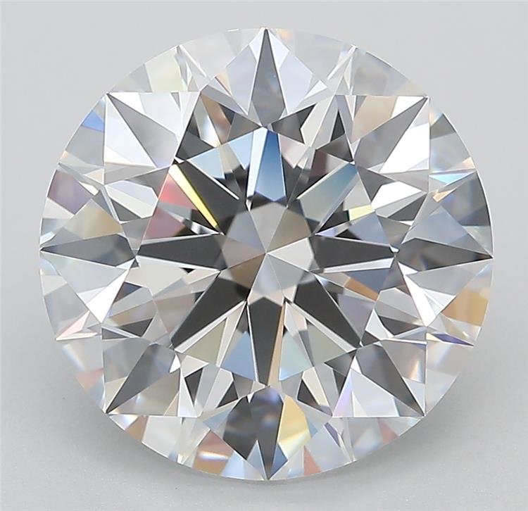 5.87ct D FL Rare Carat Ideal Cut Round Lab Grown Diamond