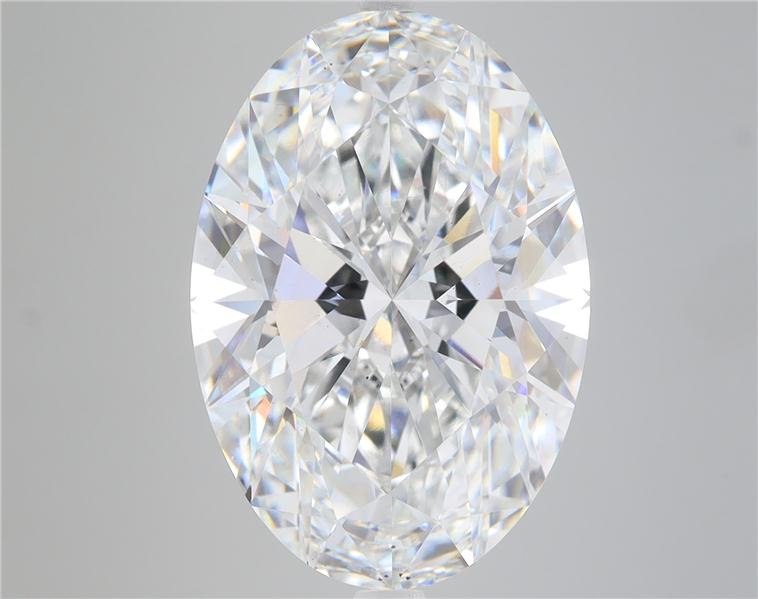 10.31ct F VS2 Rare Carat Ideal Cut Oval Lab Grown Diamond