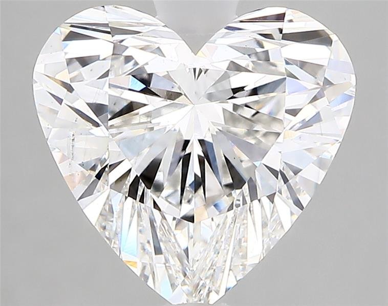 3.28ct G VS2 Rare Carat Ideal Cut Heart Lab Grown Diamond