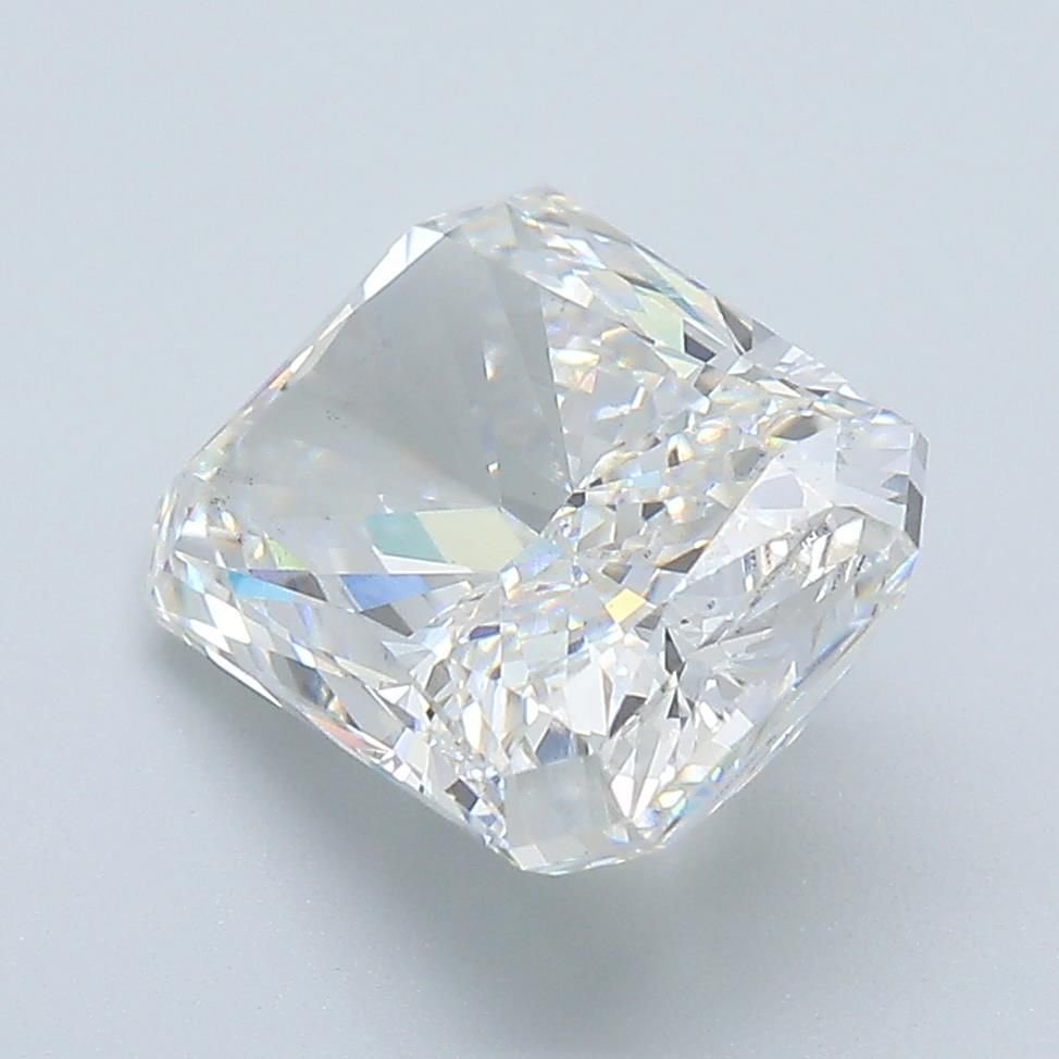 4.02ct F VS2 Rare Carat Ideal Cut Radiant Lab Grown Diamond