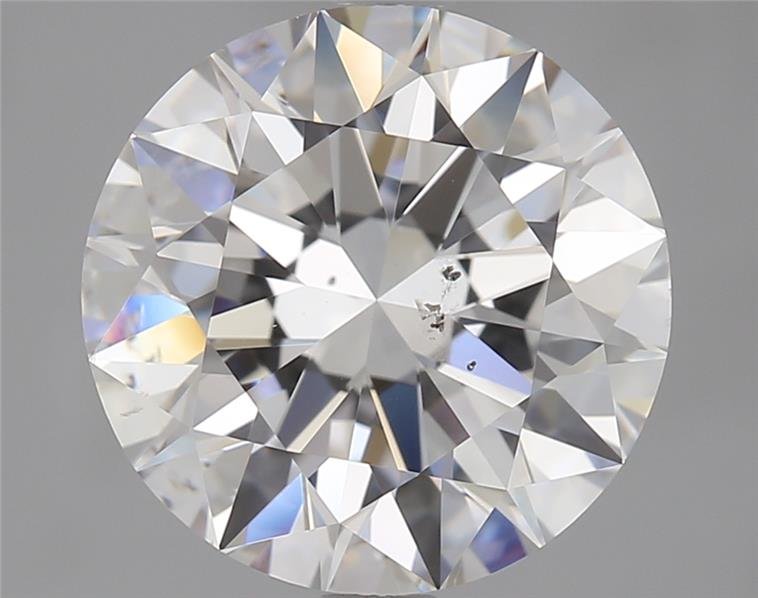 3.01ct E SI1 Rare Carat Ideal Cut Round Diamond