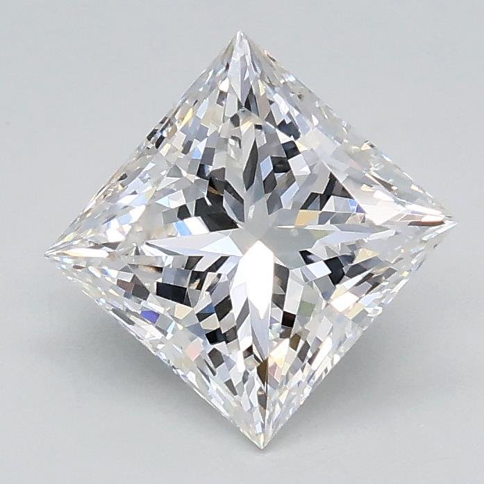 1.10ct E VVS2 Rare Carat Ideal Cut Princess Lab Grown Diamond