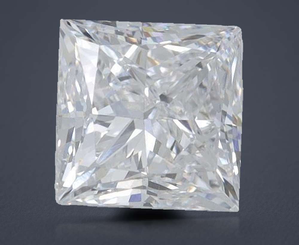 1.61 Carat Princess Lab Diamond