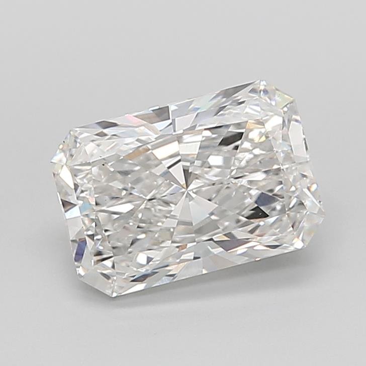 3.05ct F VS1 Rare Carat Ideal Cut Radiant Lab Grown Diamond